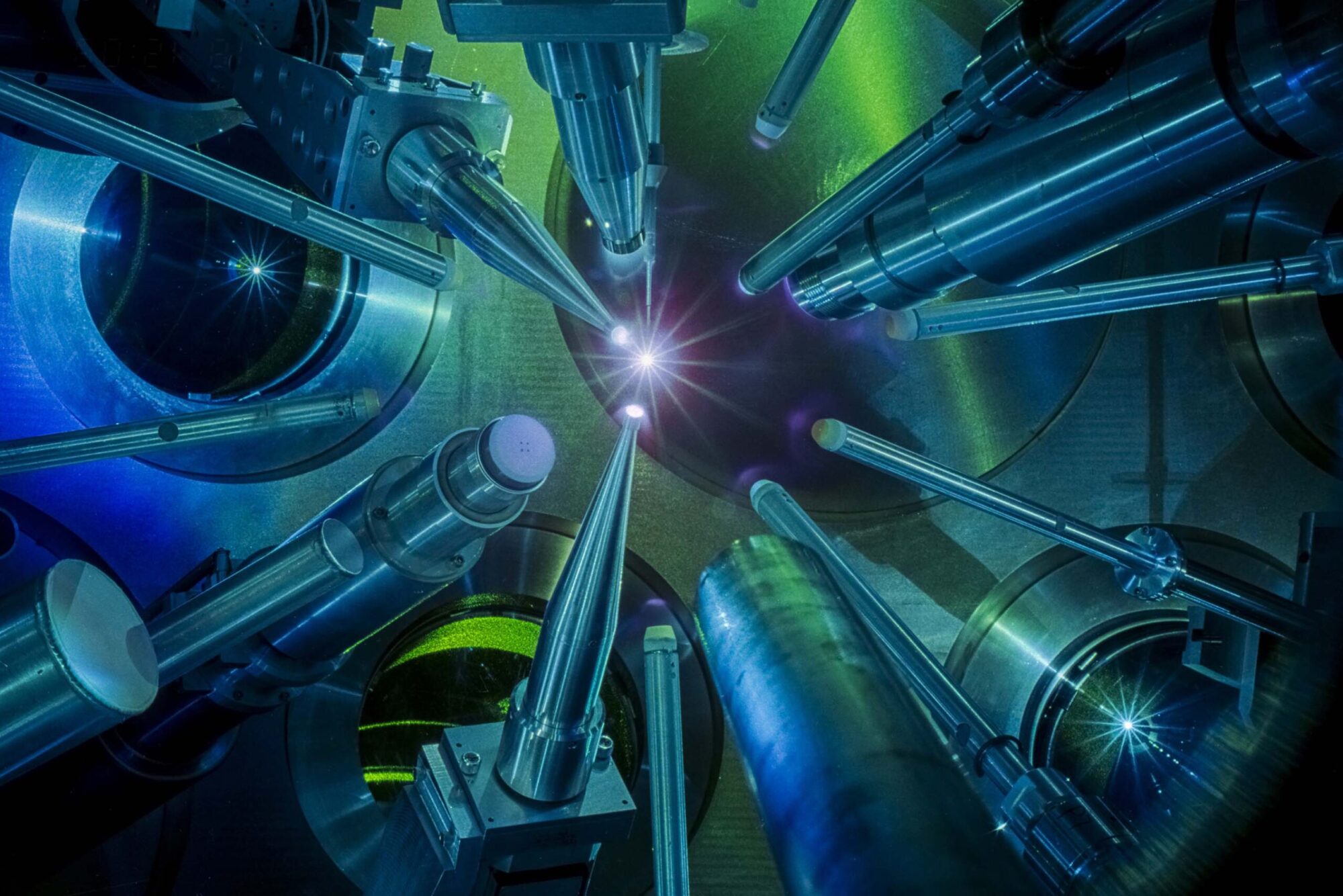 OMEGA laser target chamber